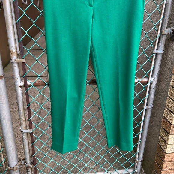 Talbots Green Cropped Pants 6 - Picture 10 of 16